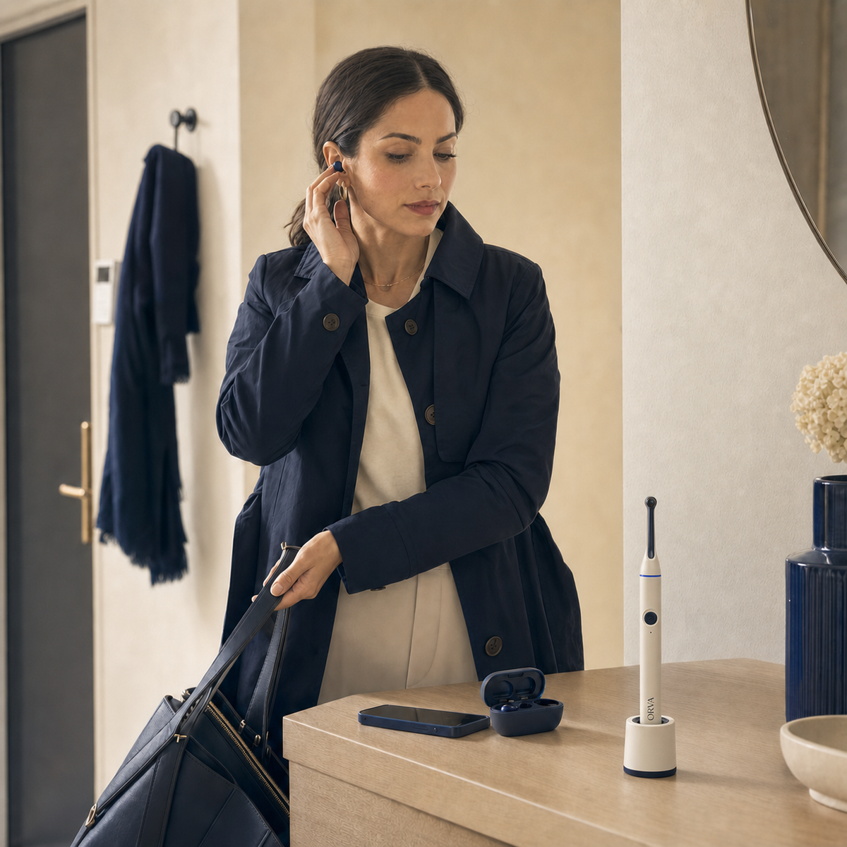 ORVA Vision Pro — Caméra auriculaire connectée